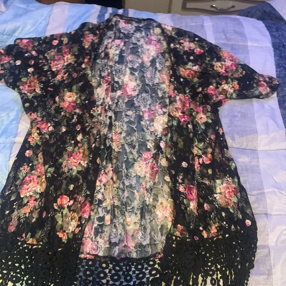Only worn a couple times lace cardigan